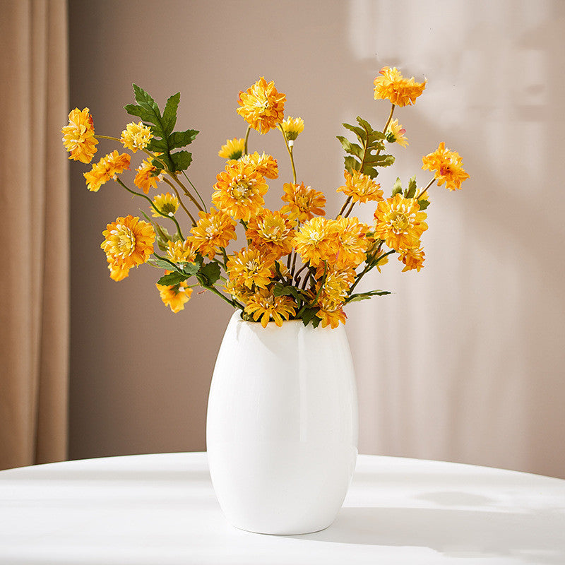 Sculpted Elegance Ceramic Vase Collection