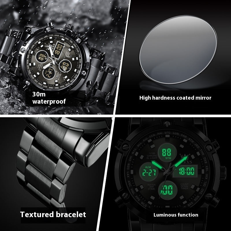 OLEVS1106 Luxury Chronograph – A Fusion of Classic Craftsmanship & Modern Technology