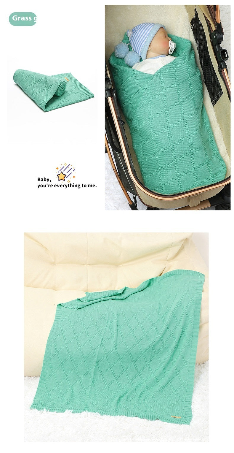 LuxeCotton Baby Blanket – Comfort Wrapped in Elegance