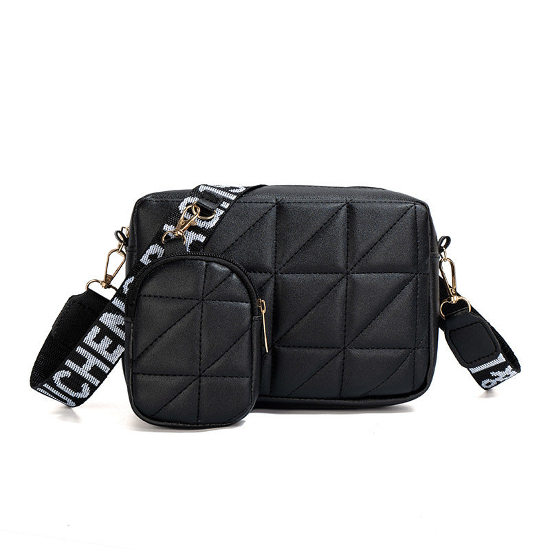 Luxury Embroidered Shoulder Bag Set – Refined Elegance for Leisure & Travel