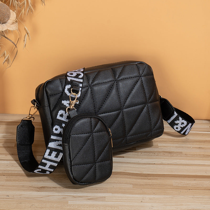Luxury Embroidered Shoulder Bag Set – Refined Elegance for Leisure & Travel