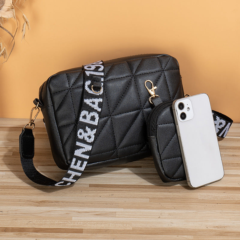 Luxury Embroidered Shoulder Bag Set – Refined Elegance for Leisure & Travel