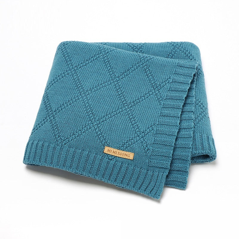 LuxeCotton Baby Blanket – Comfort Wrapped in Elegance