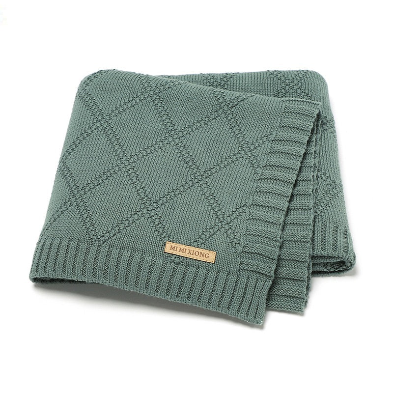 LuxeCotton Baby Blanket – Comfort Wrapped in Elegance
