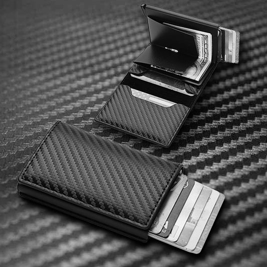 RFID Sliding Leatherback Wallet