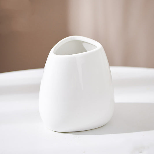 Sculpted Elegance Ceramic Vase Collection