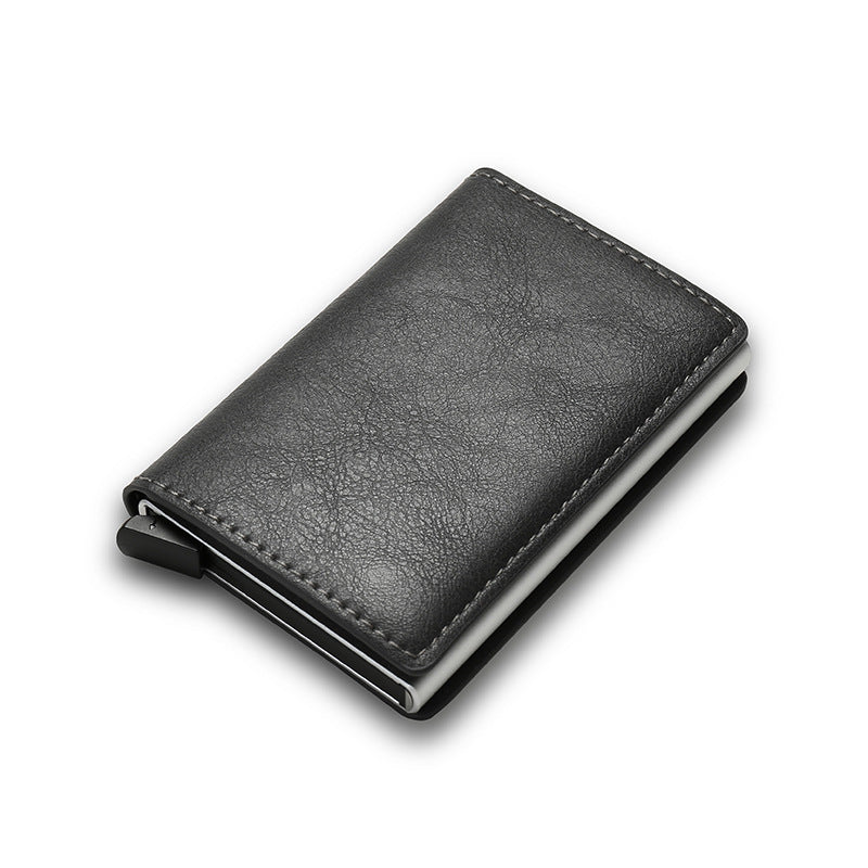 RFID Sliding Leatherback Wallet