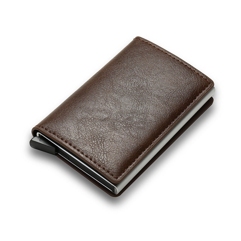 RFID Sliding Leatherback Wallet
