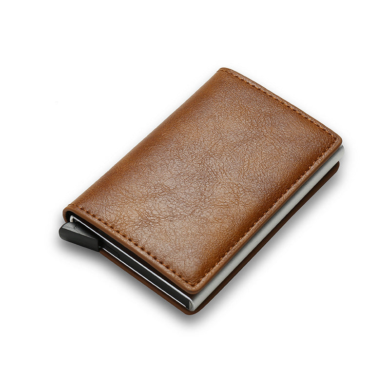 RFID Sliding Leatherback Wallet