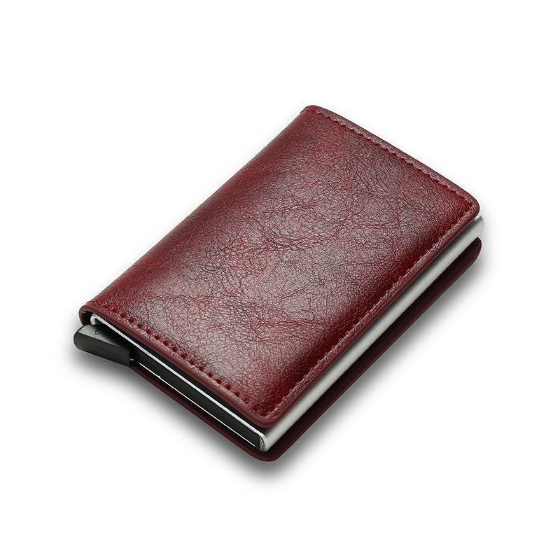RFID Sliding Leatherback Wallet